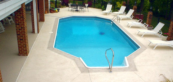 Concrete Pool Deck